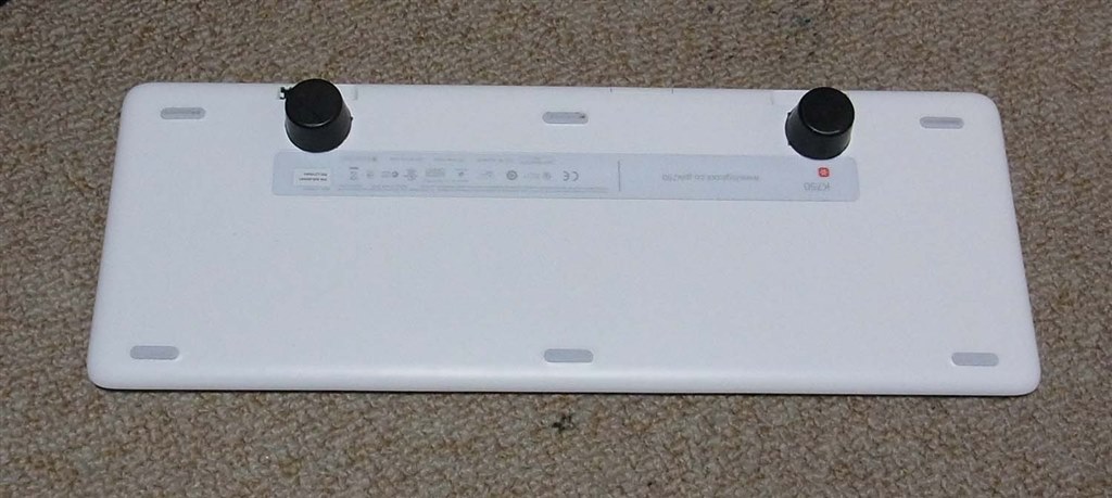 足が無くなりました ロジクール Wireless Solar Keyboard K750 ブラック のクチコミ掲示板 価格 Com