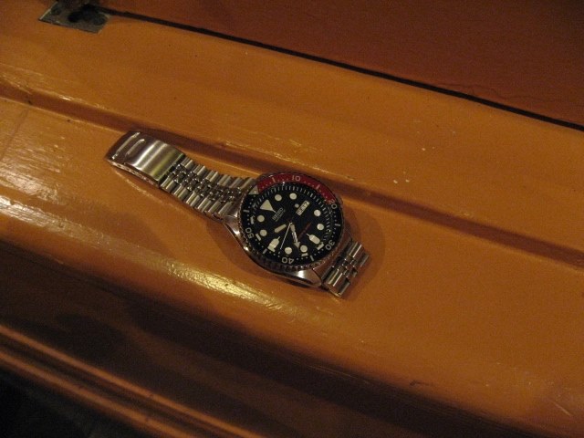 使って１週間です。』 セイコー ネイビーボーイ SKX009KD [海外モデル ...