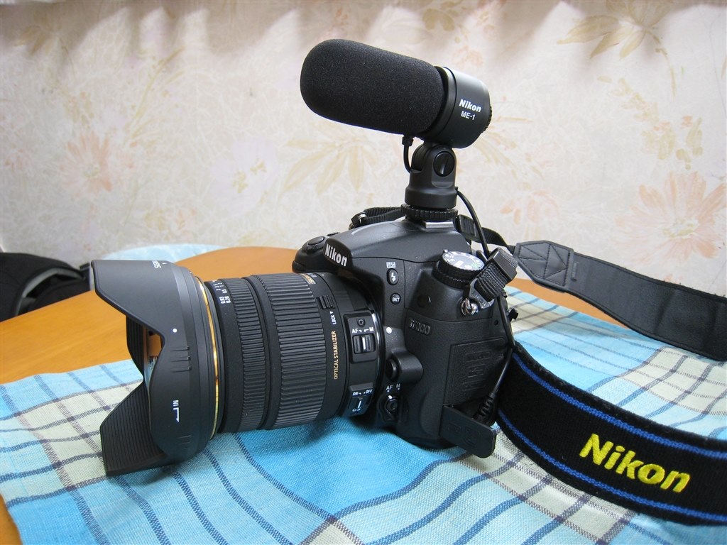 値下げしました！　ニコンD7000 5200ショット 本日ステレオマイク（ME-1）購入』 ニコン D7000 ボディ の