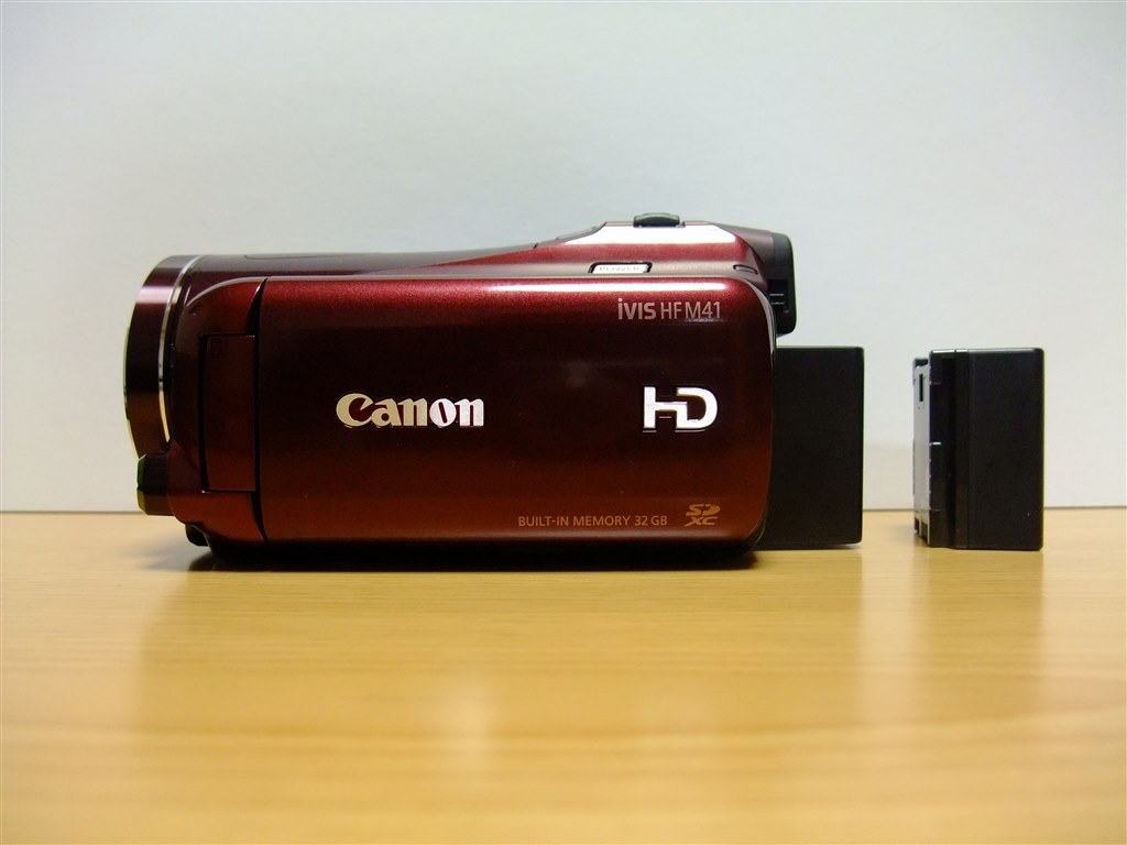 結局純正バッテリーでしょうか・・・』 CANON iVIS HF M41 の