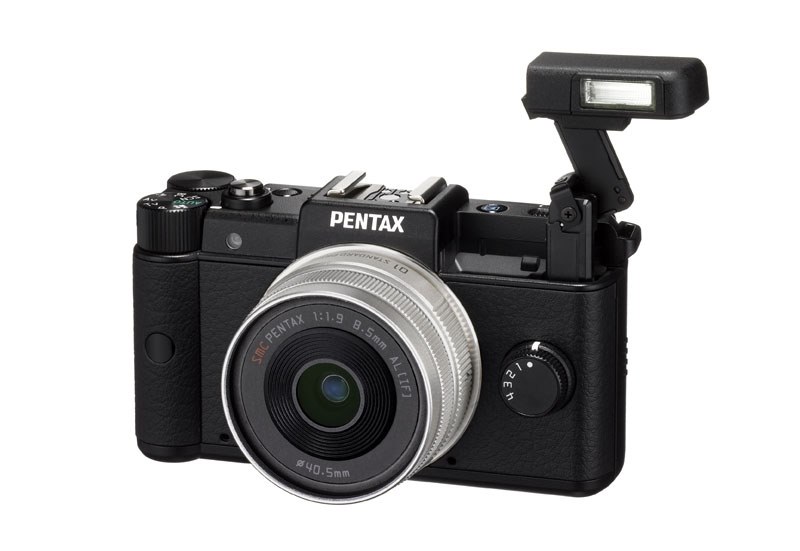 コンデジサイズなPENTAX Q （他社機大きさ比較）』 ペンタックス