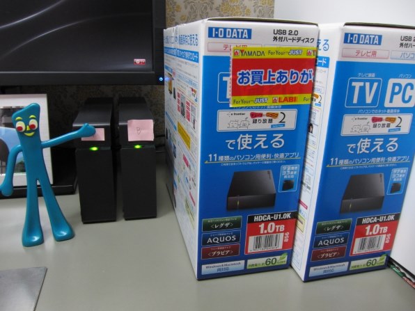 東芝 レグザ 37Z7000へ使用する』 バッファロー HD-CE500U2 の 東芝 レグザ 37Z7000へ使用する』 バッファロー HD-CE500U2 の