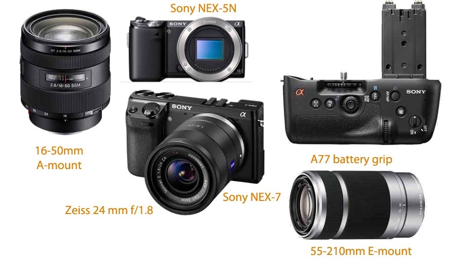 NEX-5後継機とNEX-7の写真』 SONY α NEX-5D ダブルレンズキット