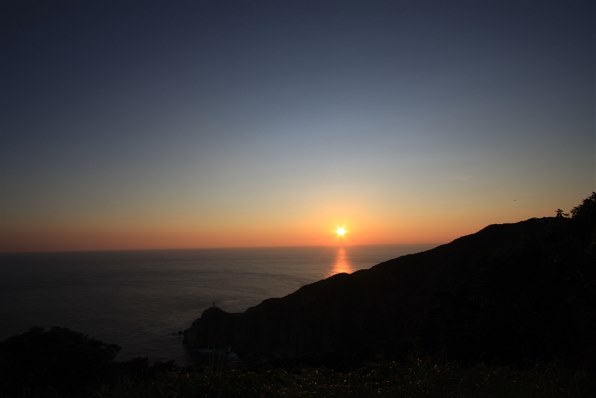 風景画「瀬戸の夕暮れ」アクリル画/B3サイズ 瀬戸大橋より こじり