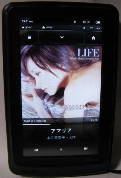COWON COWON X7 X7-160G [160GB]投稿画像・動画 - 価格.com